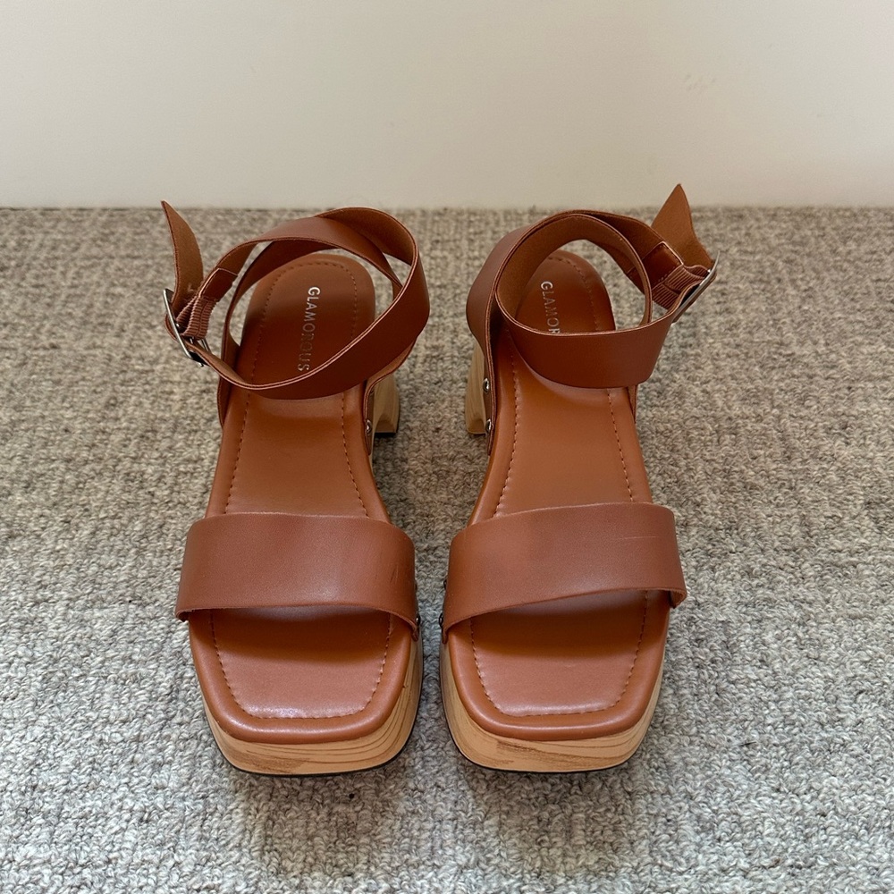 ASOS Platform Sandal Heels - Picture 2 of 5
